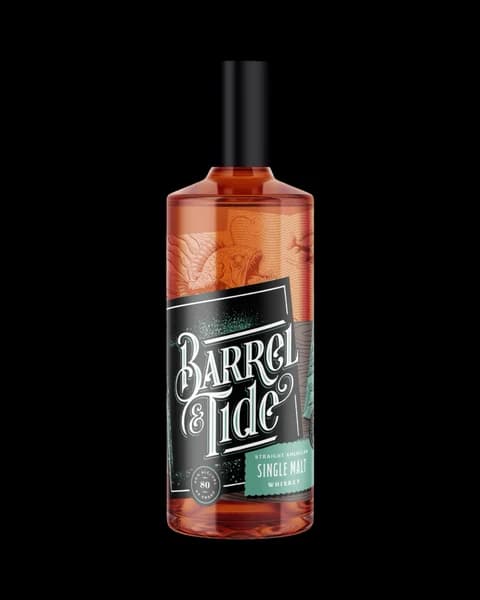 Barrel & Tide Straight American Single Malt bottle