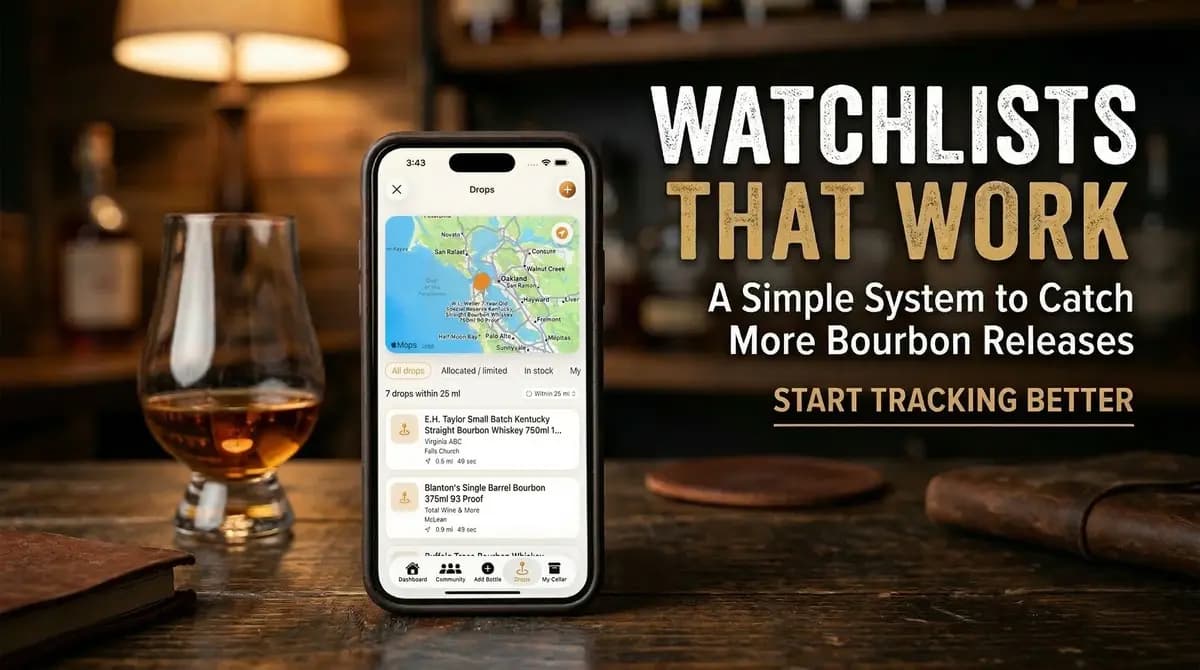 Watchlists that work for tracking bourbon releases