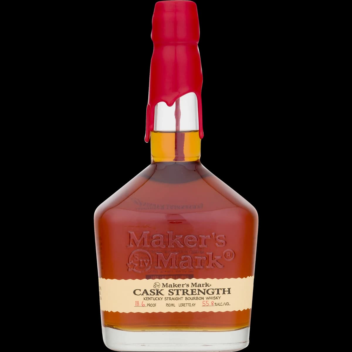 Maker's Mark Cask Strength bottle