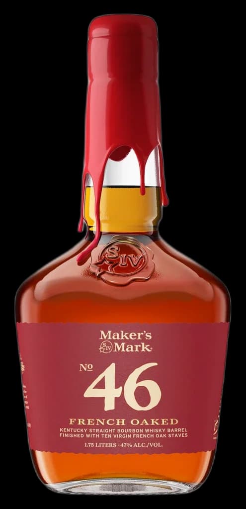 Maker's Mark 46 Kentucky Straight Bourbon Whisky bottle